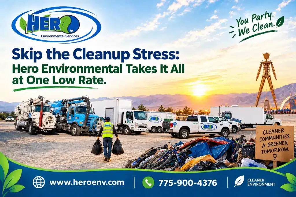 Burning Man Cleanup Service In Reno